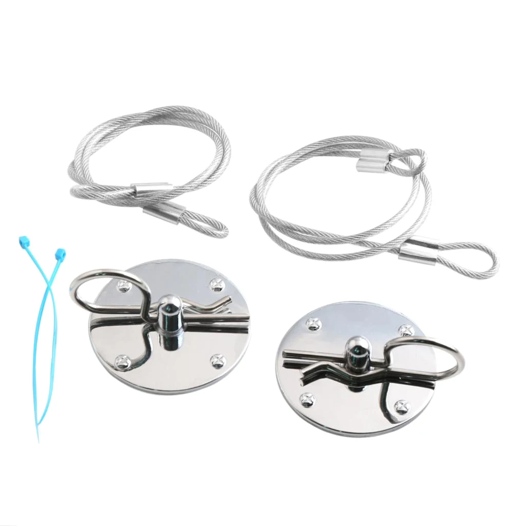 2 Pack of Hood Lock, Car Universal Bonnet Cover Lock Key Pin Kit Security Lock Pin Locking Hood Kit Latch