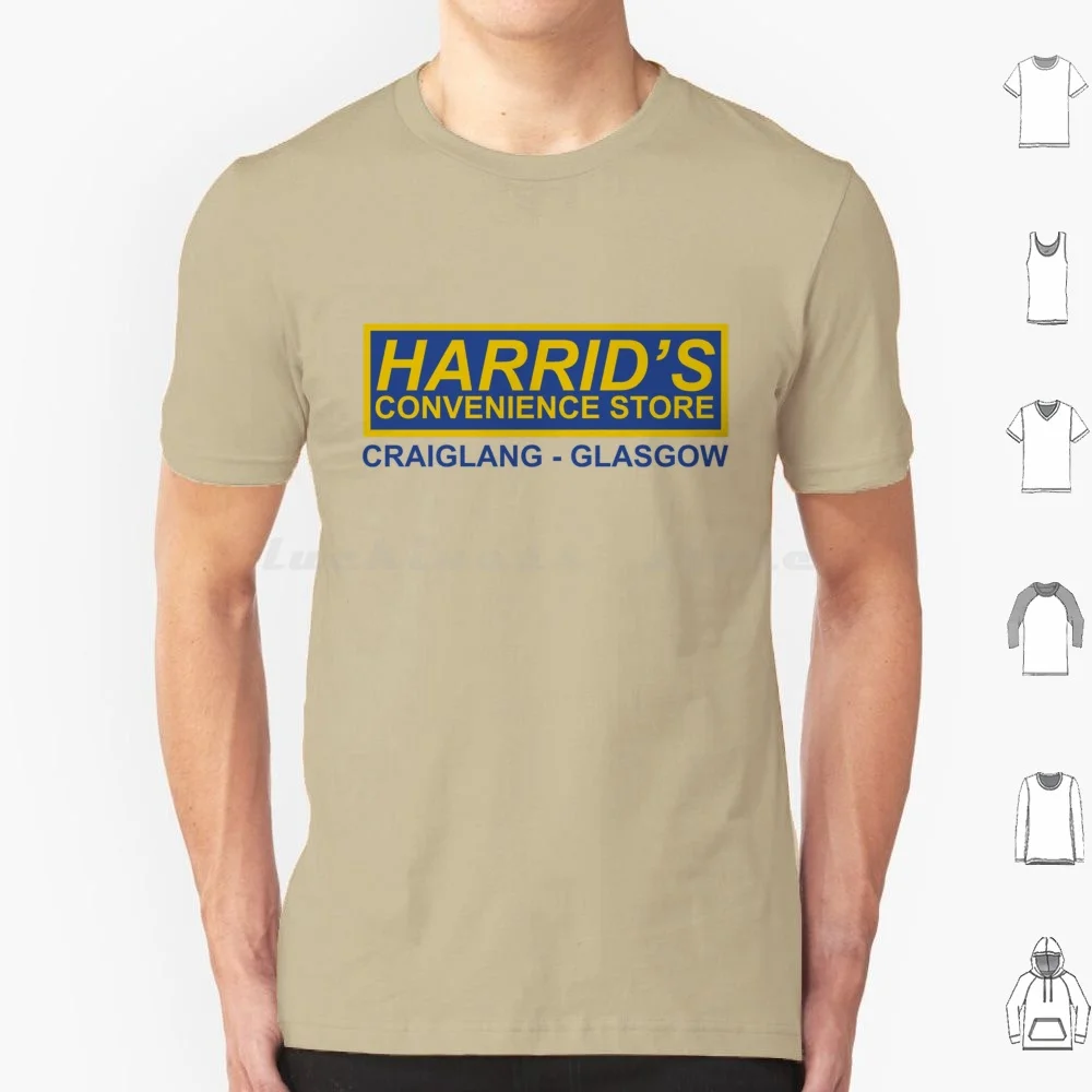 Harrid's Convenience Store Craiglang T Shirt 6xl Cotton Cool Tee Still Game Scottish Pished Jack Tam Navid Winston Isa The