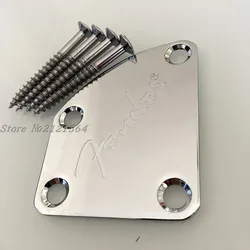 Custom Neck Point Plate for St/TL Electric Guitar Chrome  Plate for Fender