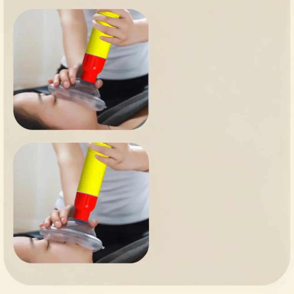 Portable Emergency Choking Rescue Kit Manual Vacuum Suction Tool For Airway Obstruction Safety Device For Family First Aid