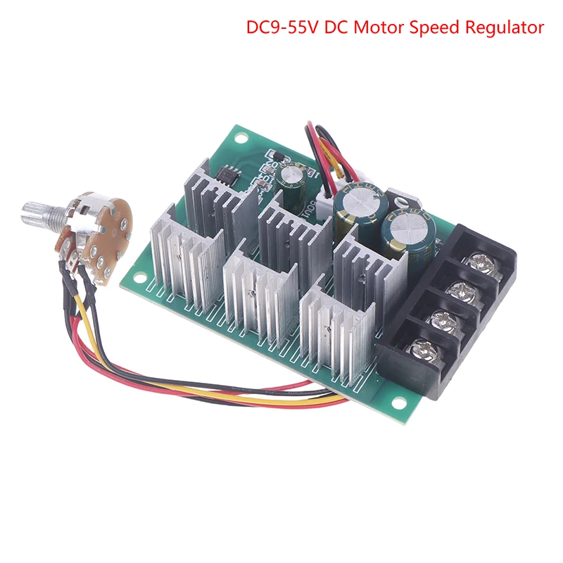 Regulador de velocidade do motor pwm dc 12v 24v 36v 48v módulo de acionamento de alta potência driver de motor de alta potência 40a regulador de corrente