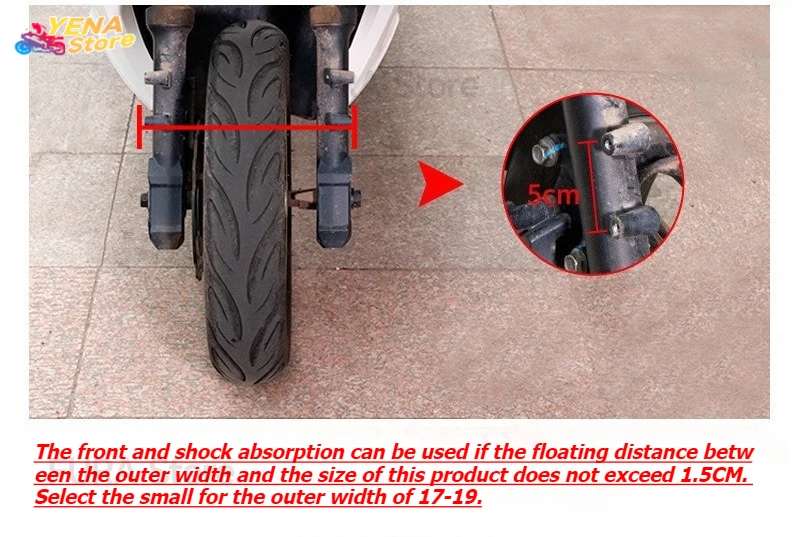 غطاء حماية واقي الطين الأمامي للدراجة النارية. مناسبة لواقيات الطين من ملحقات Miva Emma Green Source Opa المعدلة.