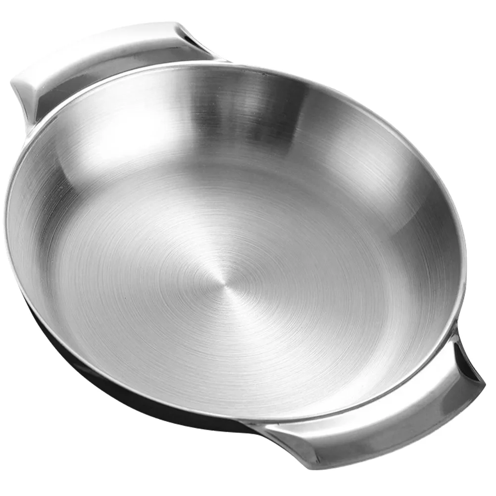 

Stainless Steel Seafood Pot Pots Large Pan for Cooking Kitchen Surgical Paella Fry with Lid Hot Pans Household Thicken