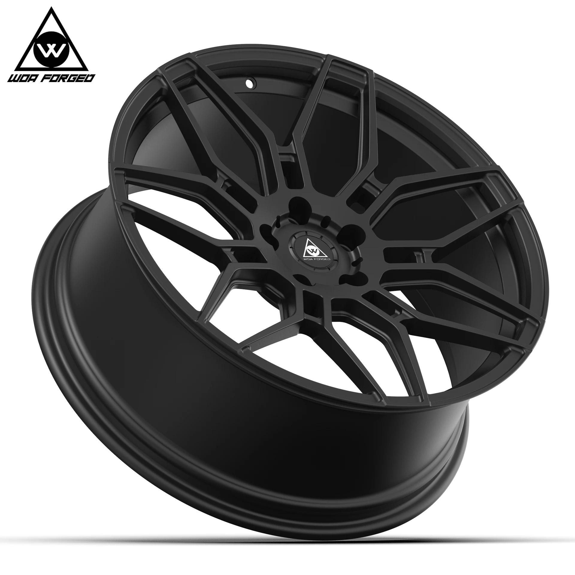 تخصيص 6061T6 جودة عالية متعددة الشريط مخصصة عجلات الألومنيوم مزورة 5 حفرة متعددة تكلم 16-24 بوصة 5x112 6061-T6 5 سنوات