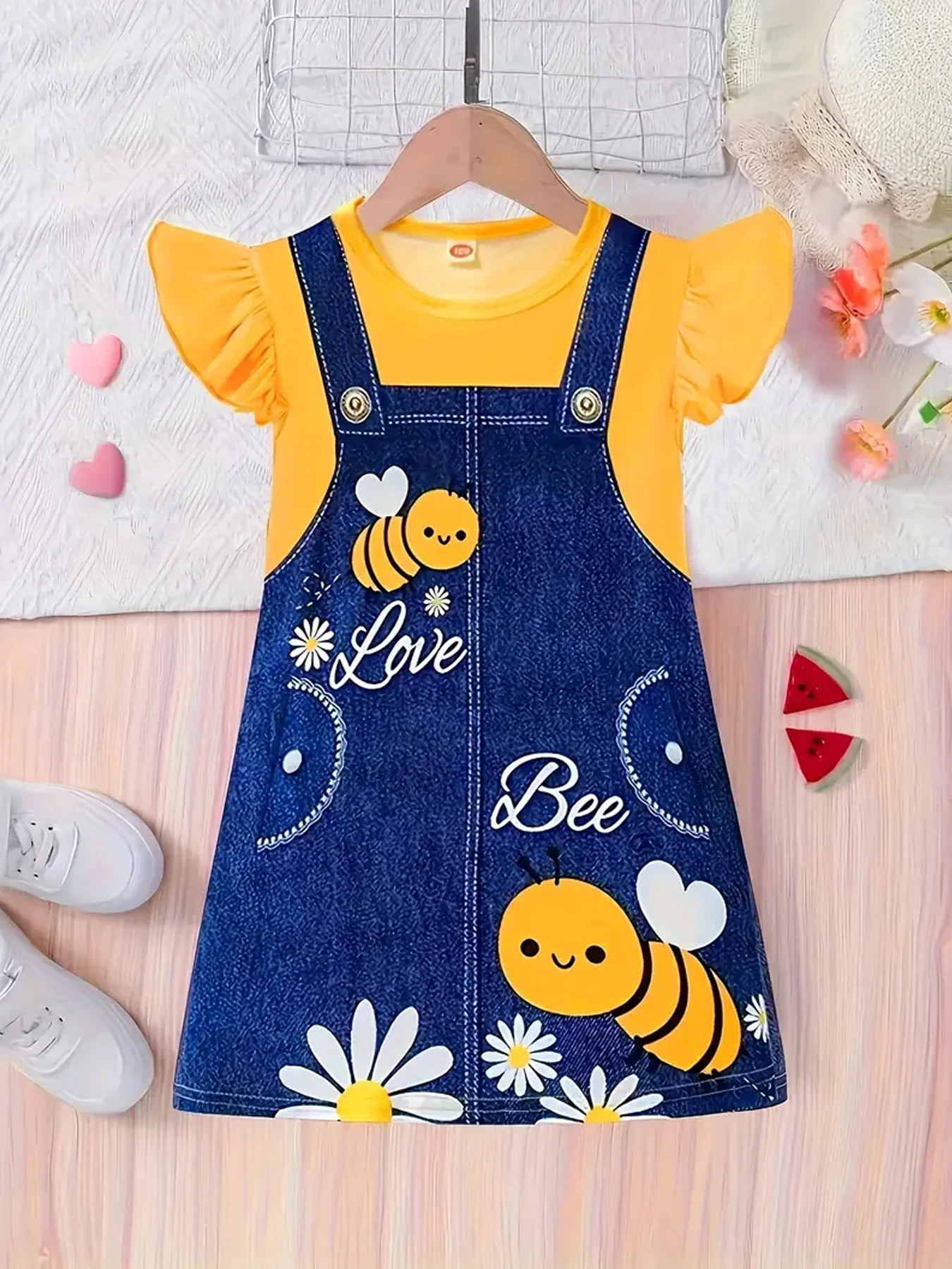 Girl\'s, Cute Bee