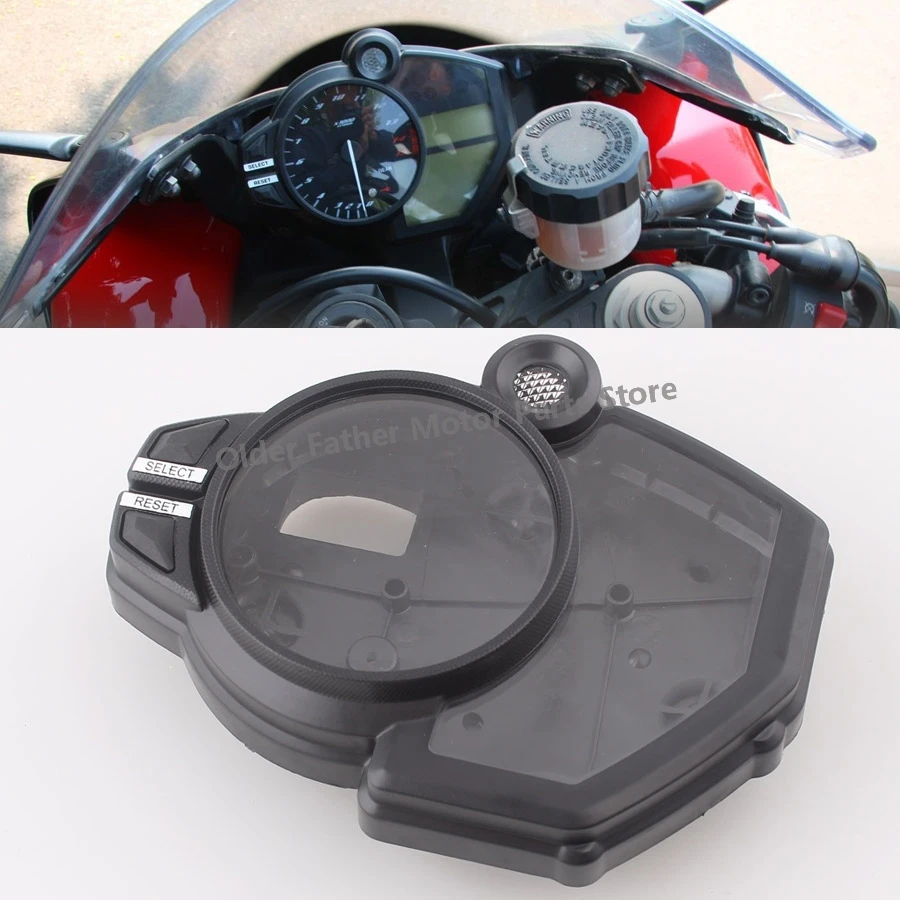 

Motorcycle Tachometer Odometer Gauge Instrument Speedometer Housing Cover Case For Yamaha YZF 1000 R1 2009 2010 2011 2012 New