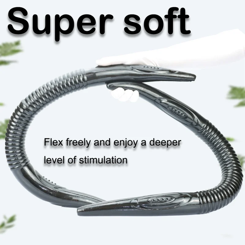 76cm Special-Shaped  Extra Long Threaded Double-Headed Anal PlugsmLesbian Dildo For Men And Women Lesbian Masturbation view 2