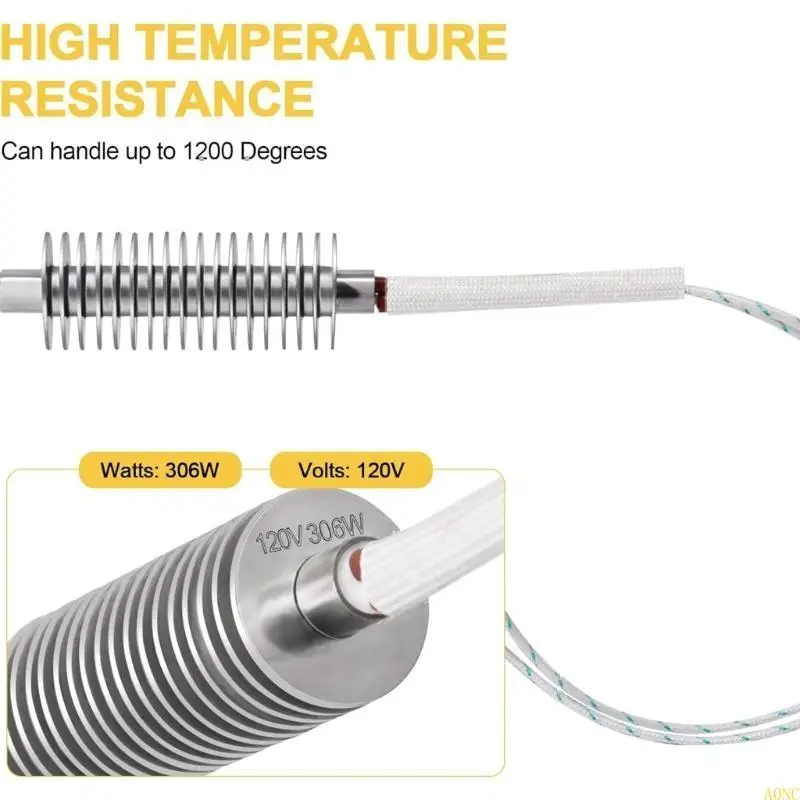 A0NC 설치가 쉬운 점화기 교체 LGNETER LGNETER HOT ROD 펠렛 난방 튜브