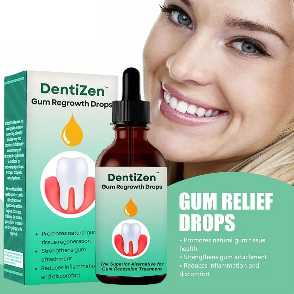 Gum Disease Treatment Gum Regrowth Drops Relieve Mouth Periodontal Gum Pain Treatment Antibacteria Oral Clean Care