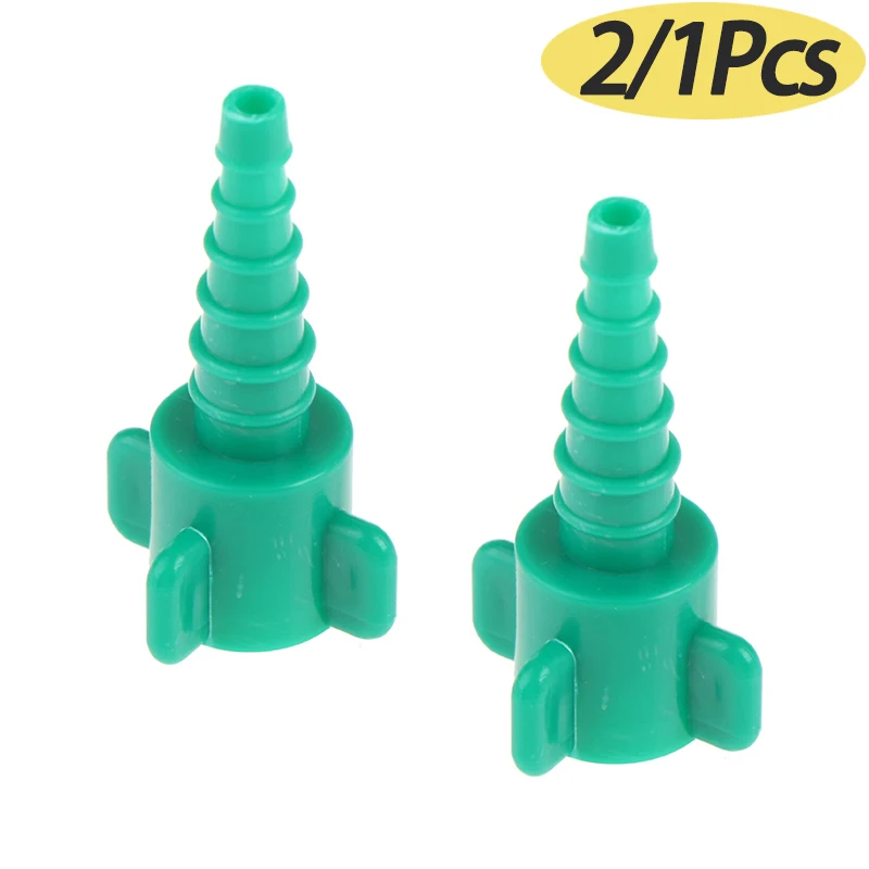 2/1Pcs Green Transfer Head For Oxygen Concentrator Nasal Tube General Accessories WIthout Humidification Cup