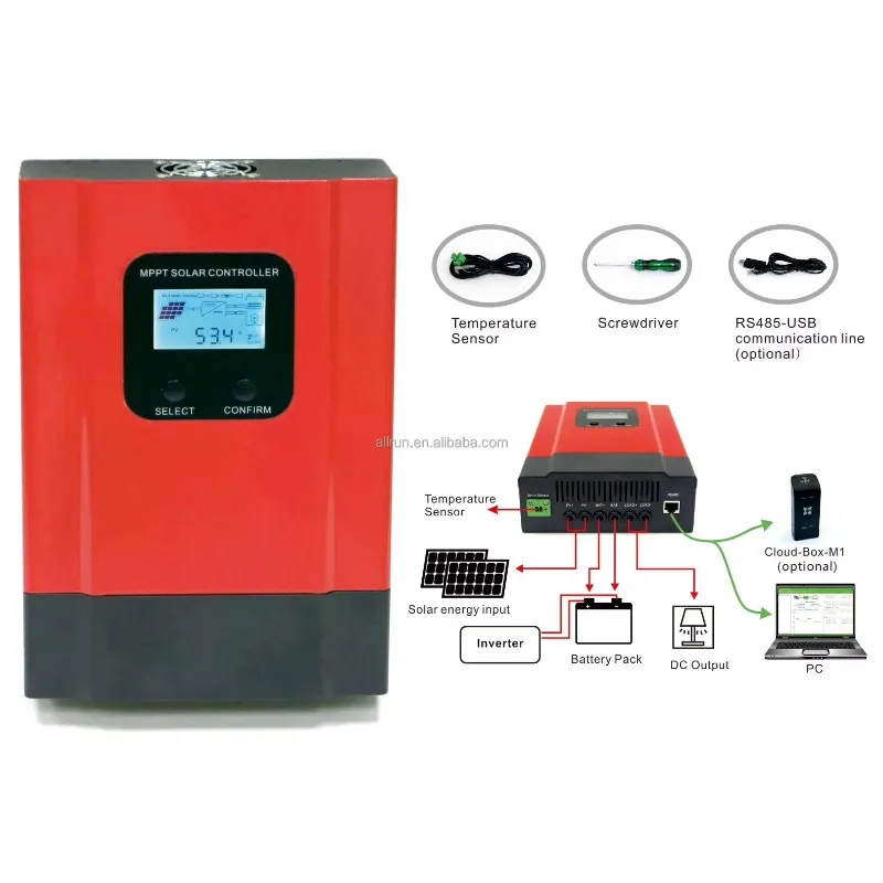 Over 99.5% Efficiency 12V/24V/36V/48V 60A 50A 40A Solar Charger Controller MPPT Also Called Mppt