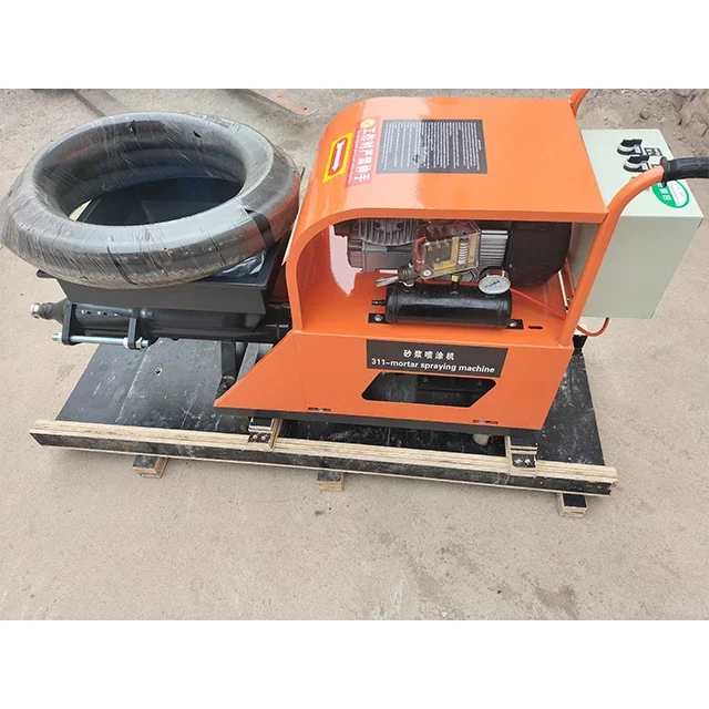 High quality sand cement pump mortar spraying machine putty spraying machine