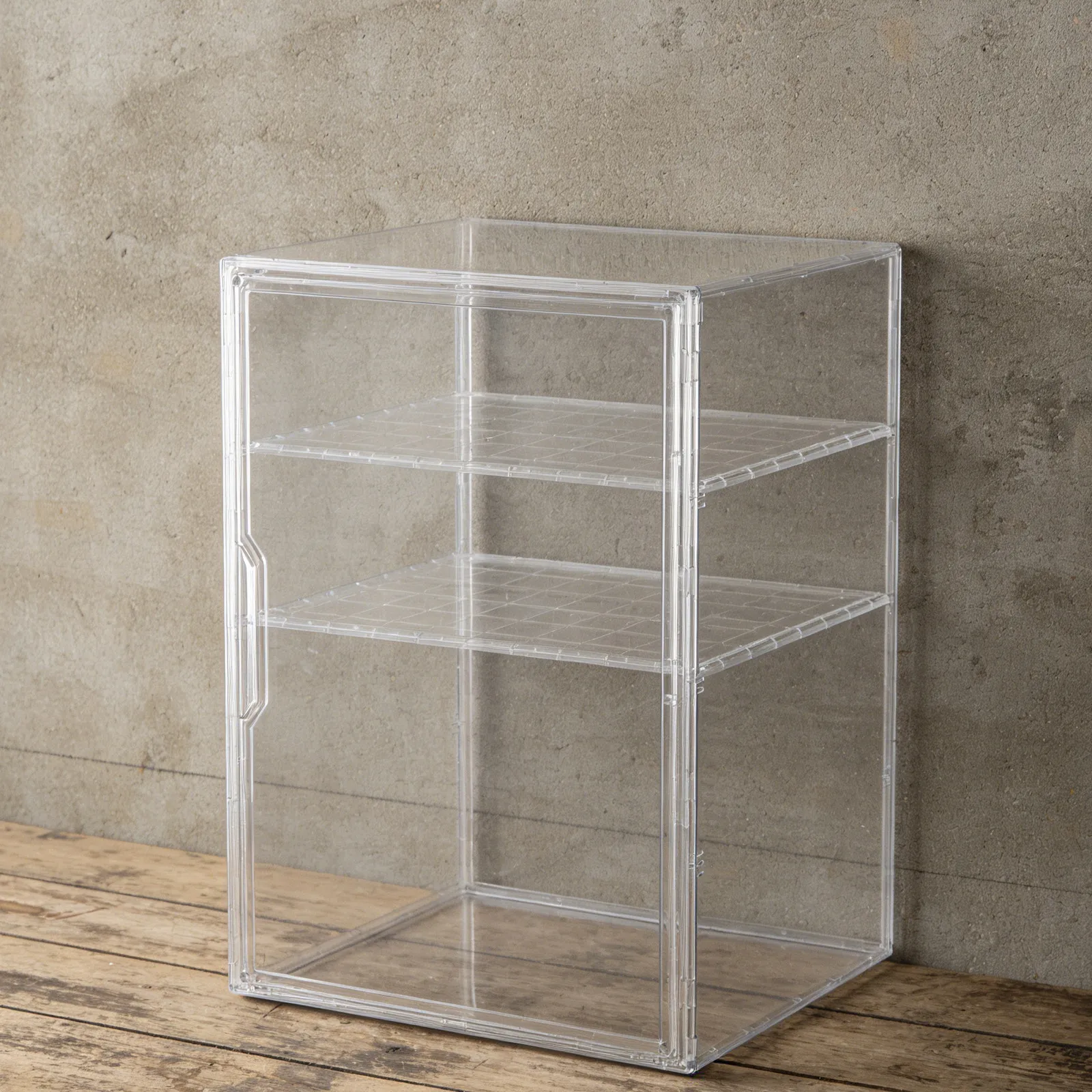 3-tier-clear-baby-bottle-storage-organizer-acrylic-magnetic-door-countertop-organizer-nipples-pumping-accessories-baby-bottle