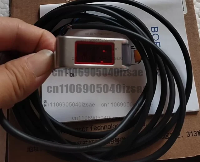 New laser sensor jg-c51p button operation, red led indicator