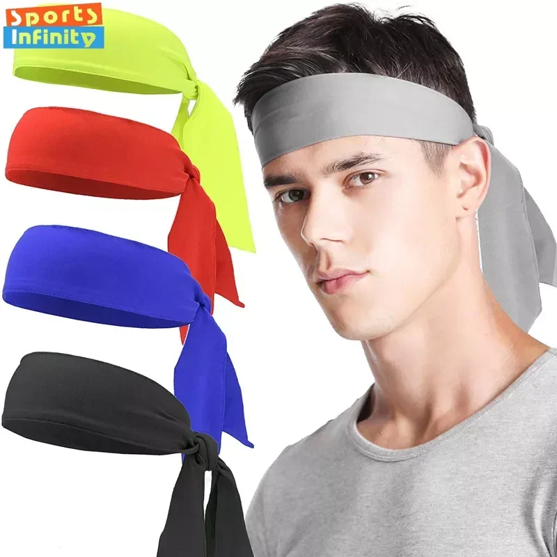 عصابة رأس رياضية مرنة سريعة الجفاف لمراهقين التنس، عصابة رأس للتنس للرجال والنساء، وشاح للرأس، عصابة رأس لليوجا، عصابة رأس رياضية