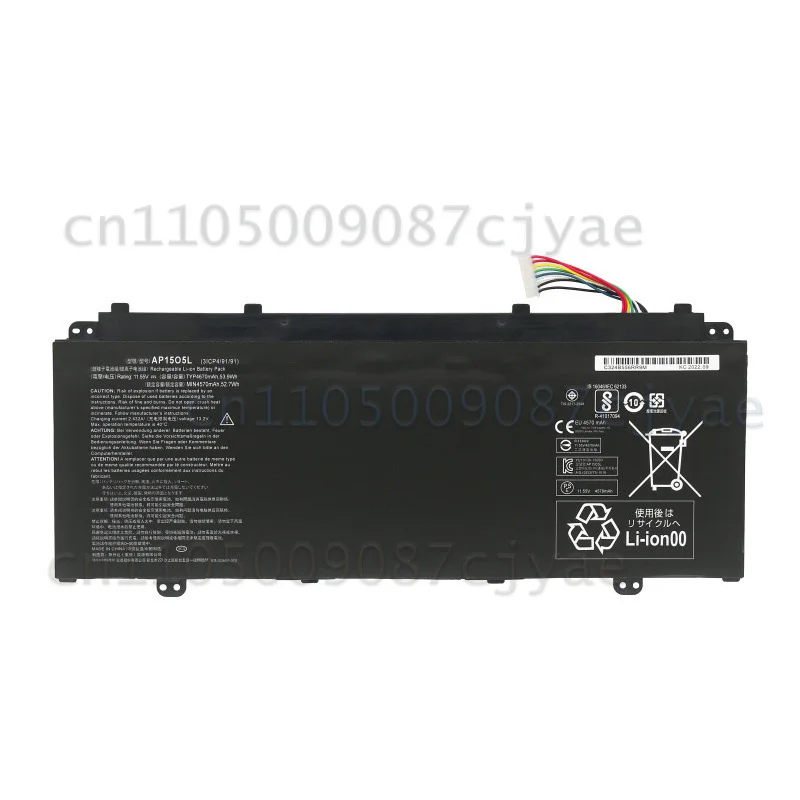 For Acer N16C4 SF514-51 S5-371 CB5-312T Laptop Replacement Battery AP15O5L AP15O3K