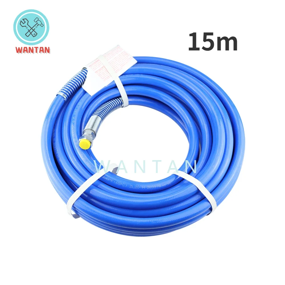 Airless Paint Spray Hose 3600psi 3/8" 15meters Length High Pressure for Airless Sprayer