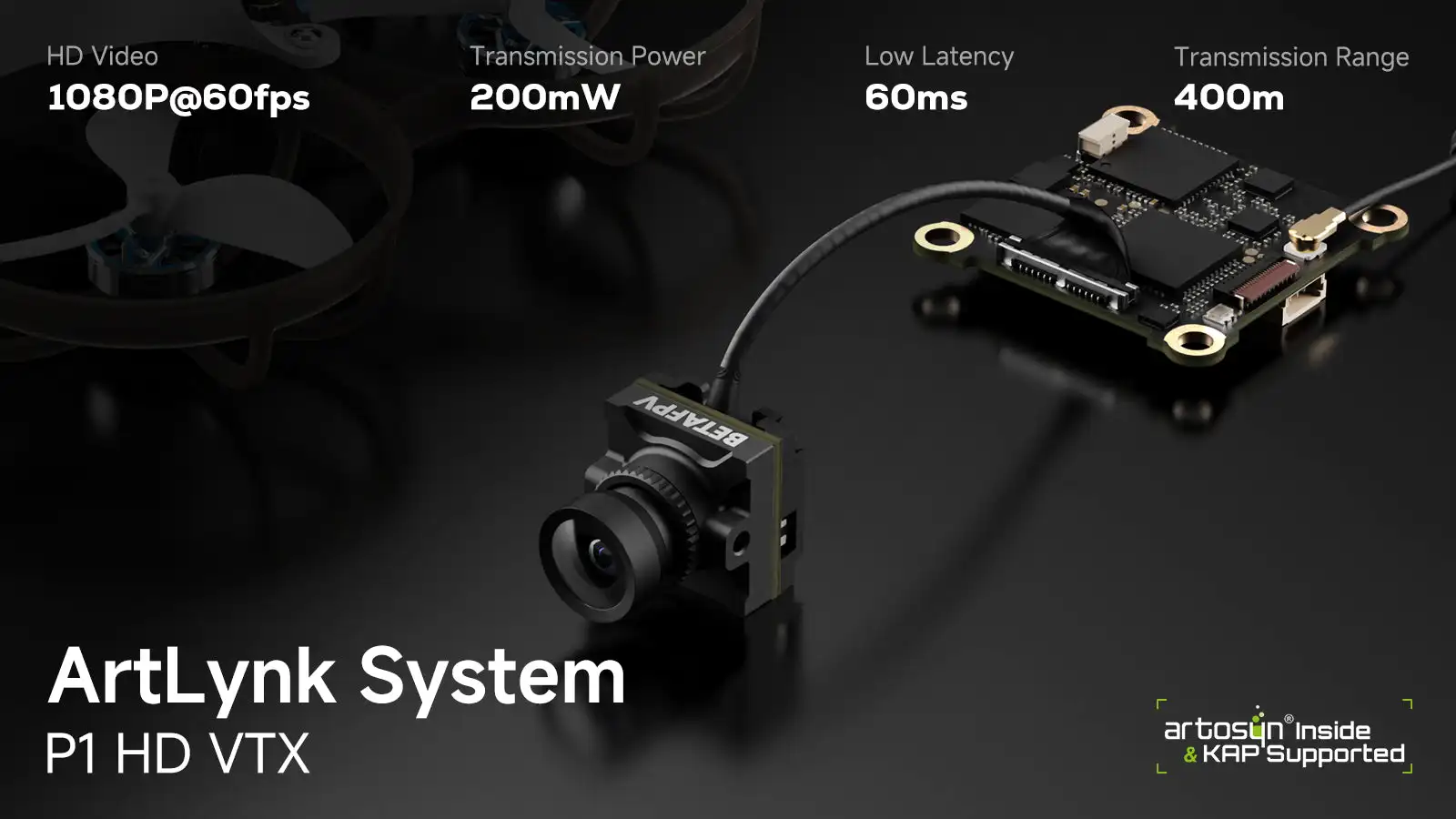 Meteor75 Pro HD FPV Kit - P1 Air Unit
