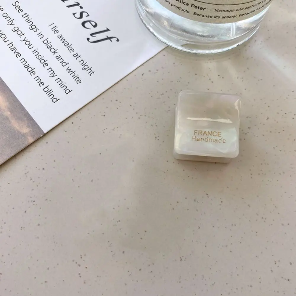 

Hair Accessories Acetic Acid Mini Hair Claw Square Hair Grab Clip Acetate Hair Clips Y2K Barrettes Daily