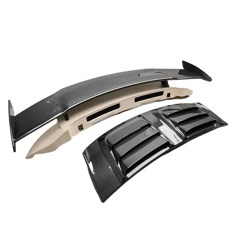 High Quality Top Style Dry Carbon Fiber Body Kit Spoiler Rear Tail Wing For  911-992