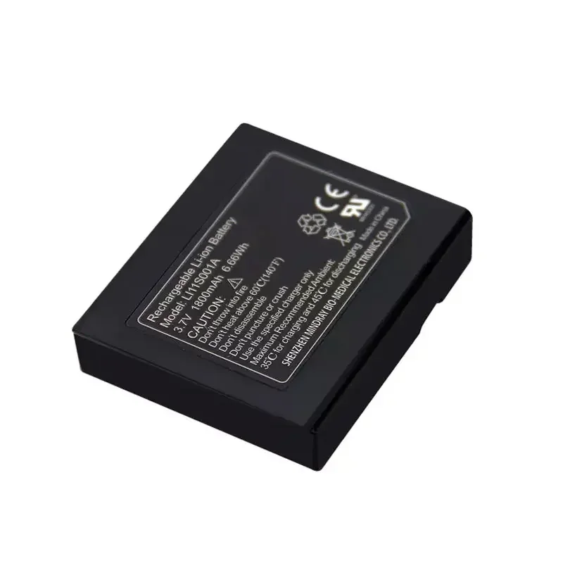 Plinma 3.7V 1800mAh medical replacement battery for LI11S001A PM60