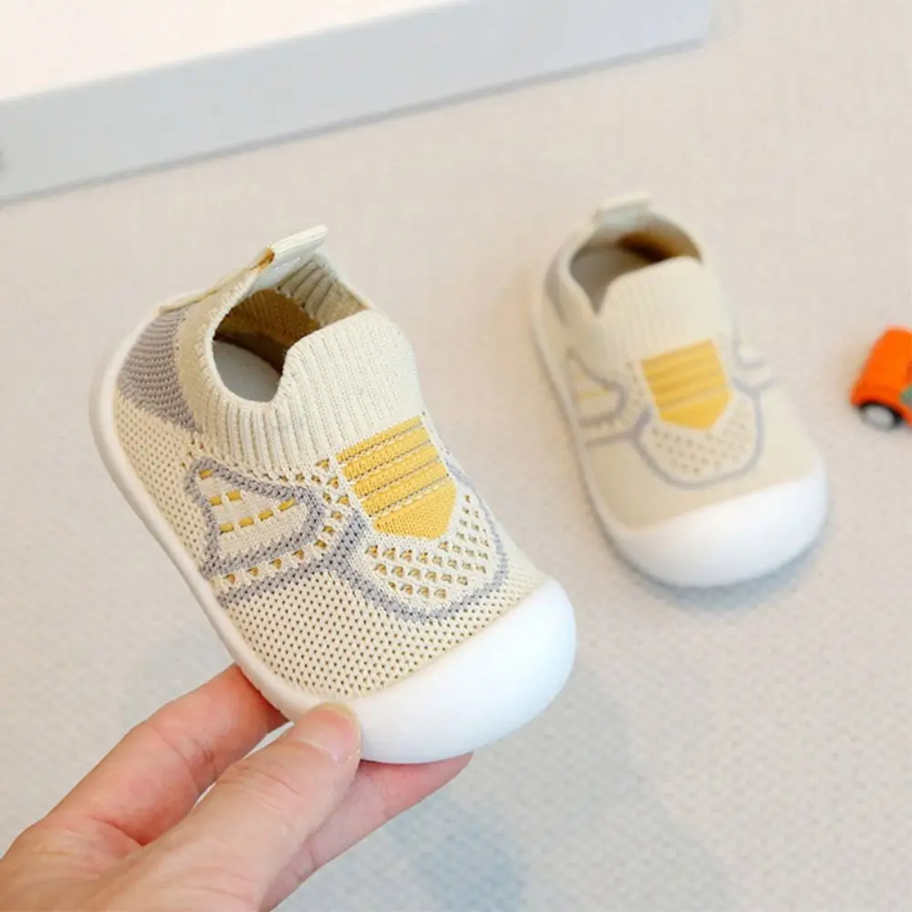 أحذية أطفال شبكية قابلة للتنفس بتصميم شبكي مضادة للانزلاق من قماش قابل للتنفس، نعل ناعم وخفيف الوزن #5