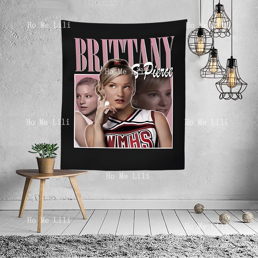 Vintage Inspired Brittany Pierce Glee 90’S Classic Graphic Wall Aesthetic Tapestry For Bedroom Living Room Dorm