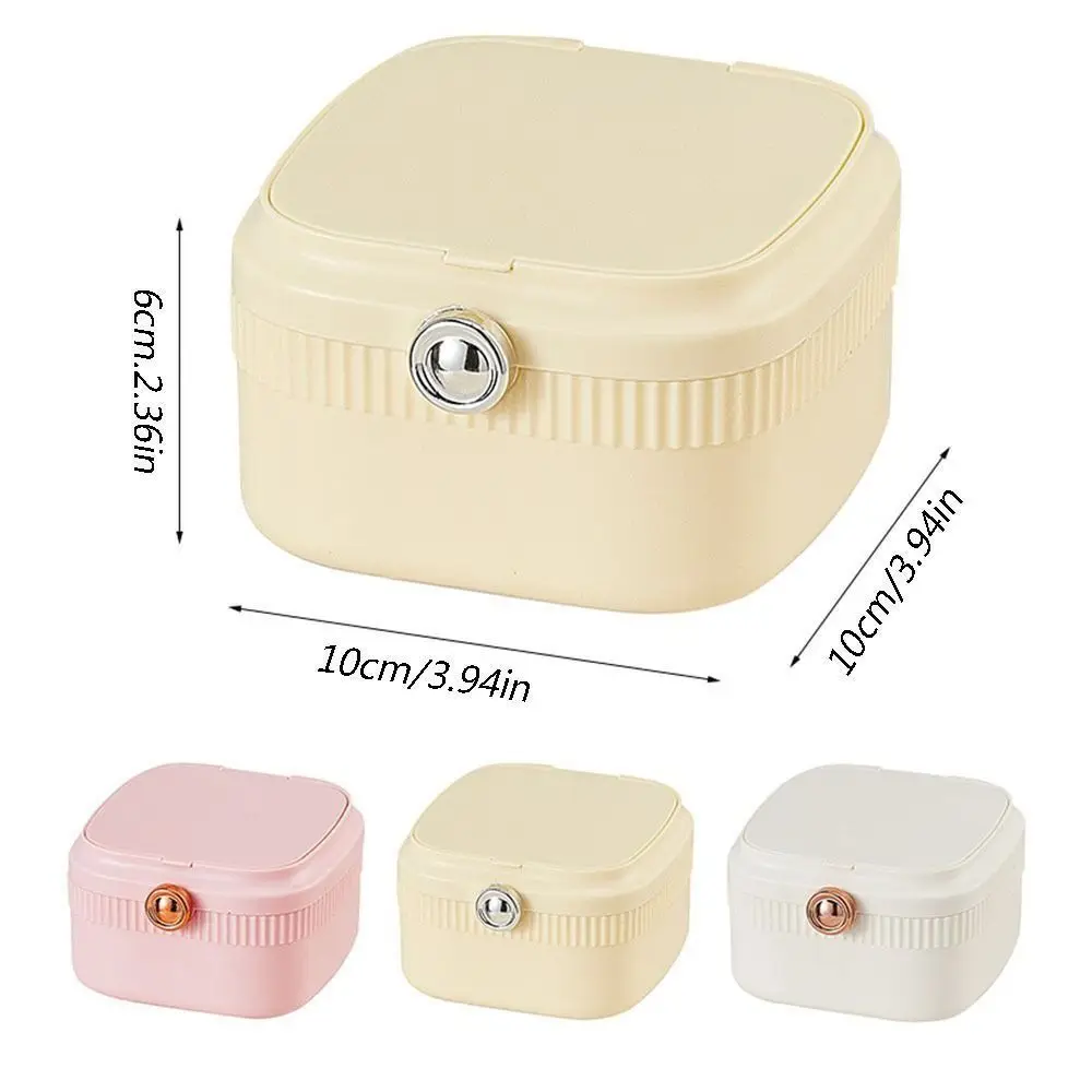 صندوق عرض مجوهرات محمول مقاوم للأتربة ، مخمل سفر ناعم ، سعة كبيرة ، حقيبة تخزين