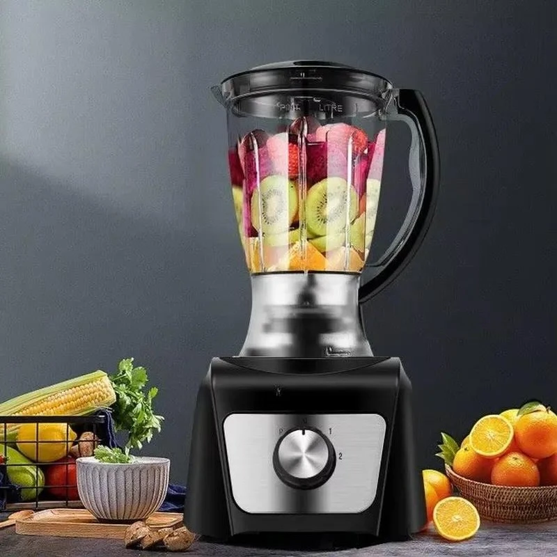500W 8 Cup Adjustable Speed Food Processor with 3 Blade Blender Chopper
