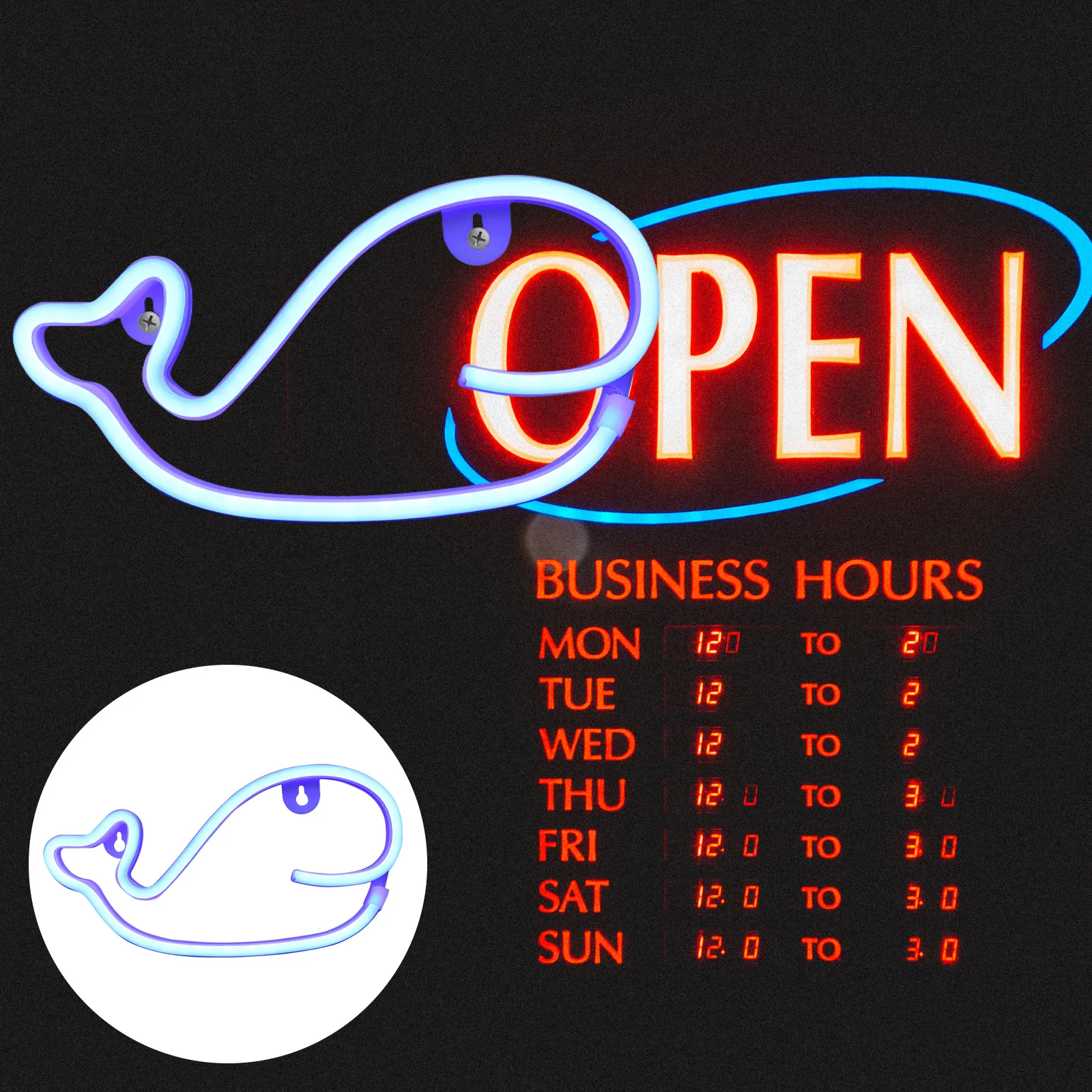 

Whale Led For Bedroom Wall Decor Indoor Lamp Neon Light Pendant Colorful Lamp Usb Powered Neon Light Decoration