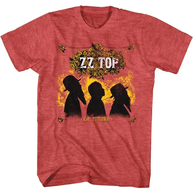 ZZ Top La Futura Men's T Shirt 2012 Album Cover Rock Band Concert Merch