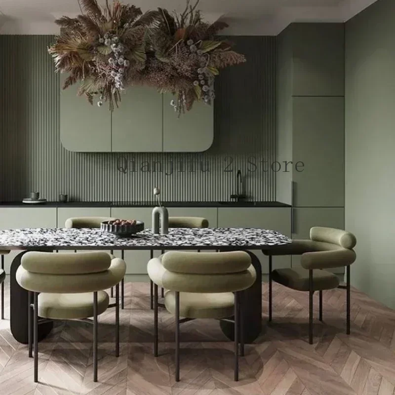 

Patio Chair Home Furniture Cafe Modern Dining Chairs Dresser Living Room Minimalist Rattan Lounge Wooden Kitchen Sets Gamer High