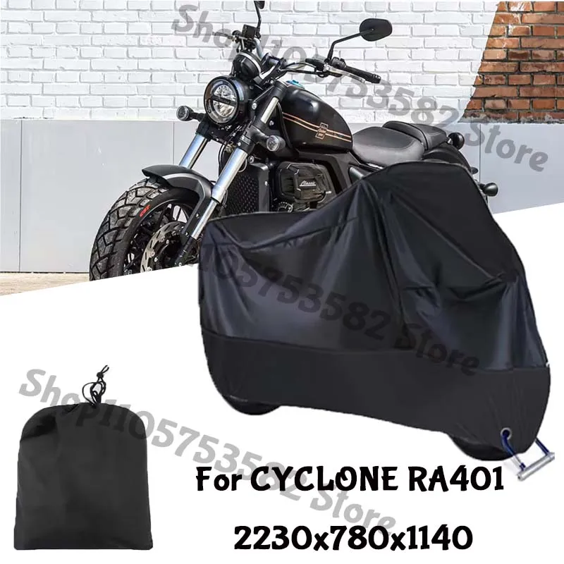 Motorcycle Full Covers For CYCLONE RA401 Car Outdoors Sun Protection Dust No Ear Thickened Oxford Clothcover Accessories