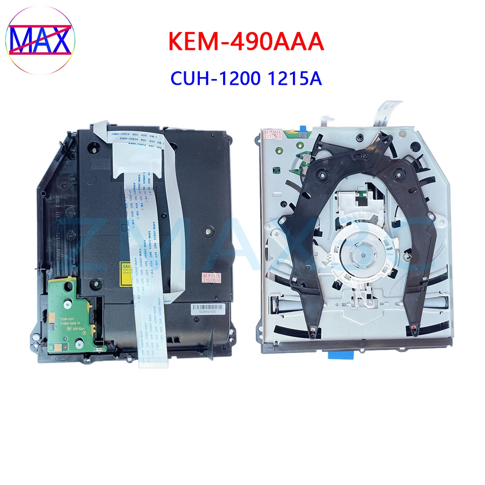 Original DVD ROM Drive for PS4 CUH-1200 CUH-1215A Console for KEM-490AAA 12XX Replacement Optical Laser Lens Dvd Disk Drive