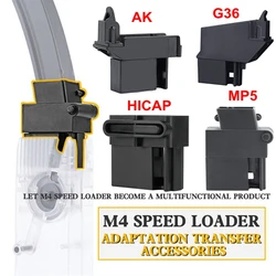 Speedloader G36/AK/MP5/HICAP Adapter M4 Speed Loader Inventory AK Vector Adapter for AK G36 MP5 Holster Magazine Accessories