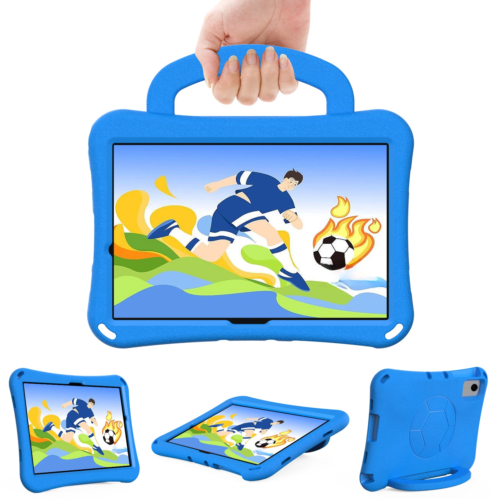

Case For Lenovo Xiaoxin Pad 2024 Tab M11 TB-330FU 331FC 11.0 inch Soft EVA Stand Cover With Kids Funda Handle Shockproof Capa