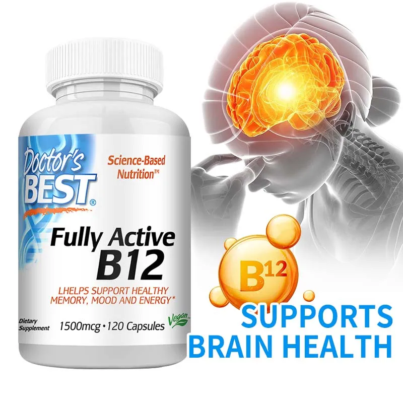 Fully Active Vitamin B12 1500 Mcg To Support Healthy Memory, Mood and Circulation