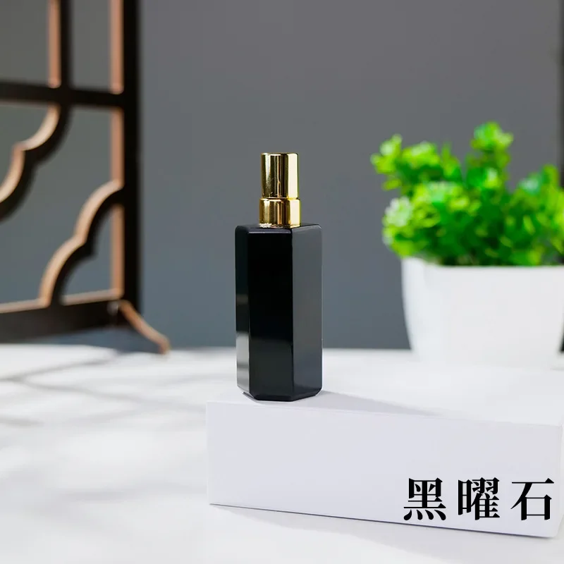 Spray Bottle 30ml Natural Crystal Jade Aromatherapy Essential Oil Perfume Atomizer Refillable Bottle Spa Beauty Salon Therapy image 3