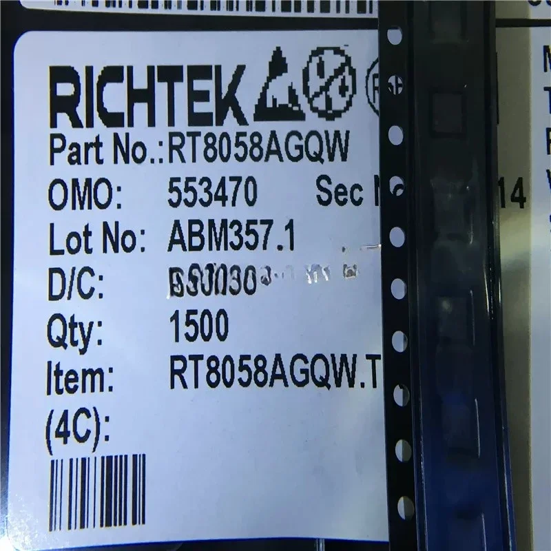 10pcs RT8058AGQW RT8058APQW RT8058 silk screen E9 = imported original, can be shot directly, sample