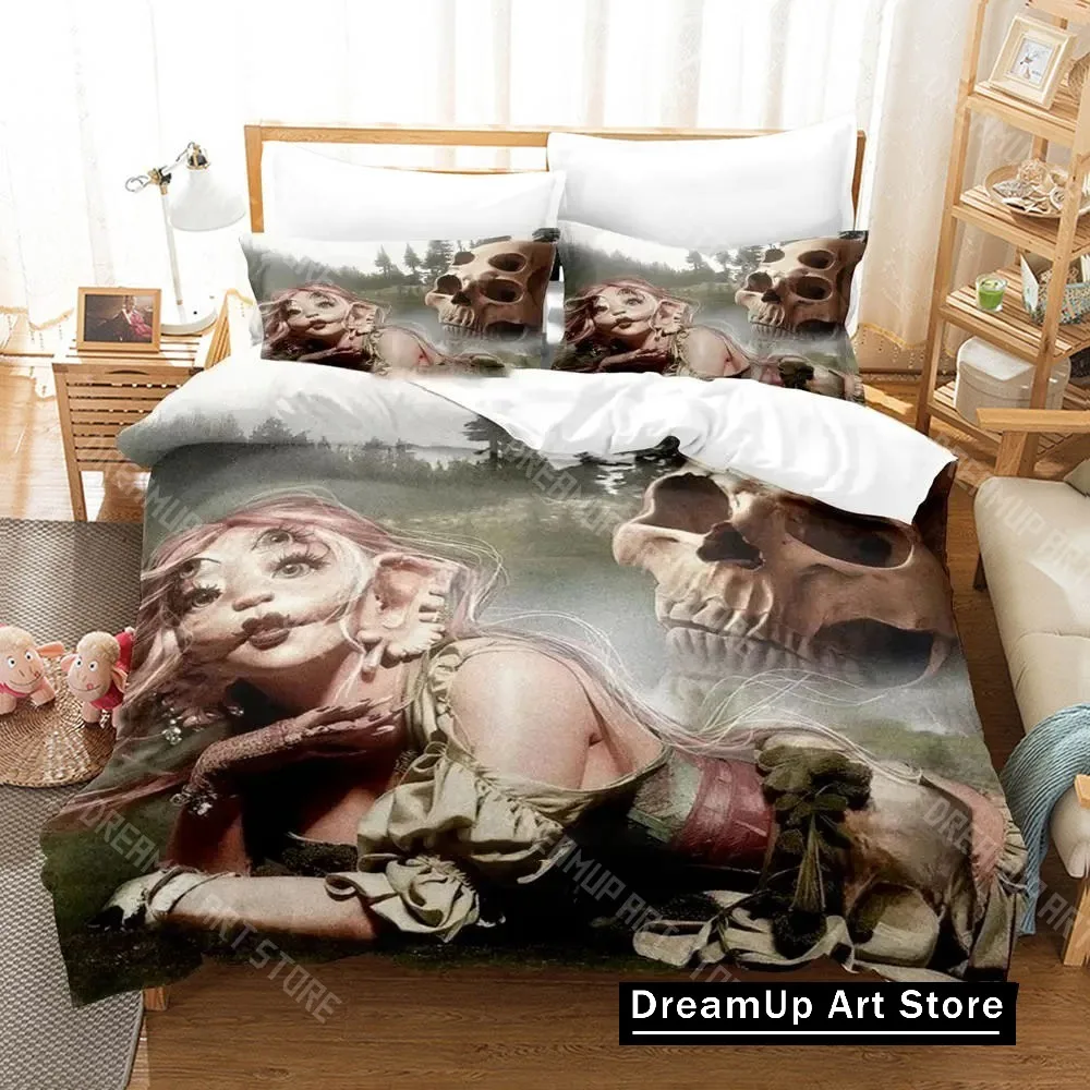 3D Printed Portals Melanie Martinez album Bedding Set for Boys Girls Duvet Cover Twin Queen King Full Single Double Sizes