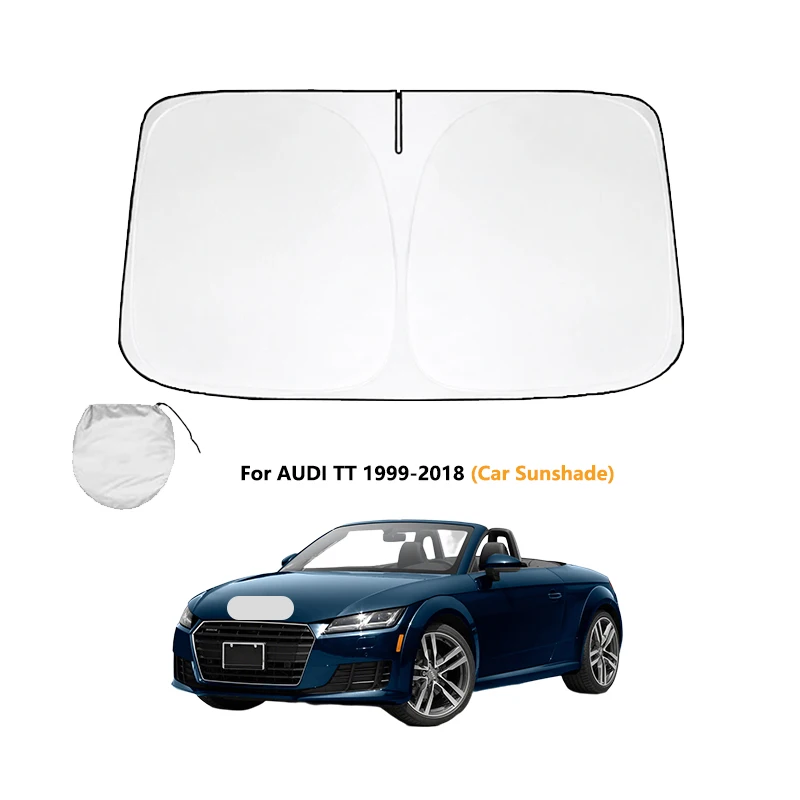 

For AUDI TT 1999-2018 Car Sunshade Sun Shade Front Rear Window Film Windshield Visor Cover UV Protect Reflector Accessories