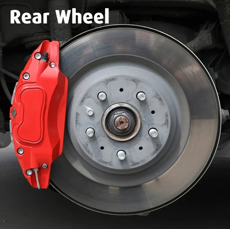 4Pcs/set 18-20 Inch Brake Caliper Cover Special Aluminum Alloy Wheel Hub Caliper Cover For Tesla Model 3/Y 2021-2023