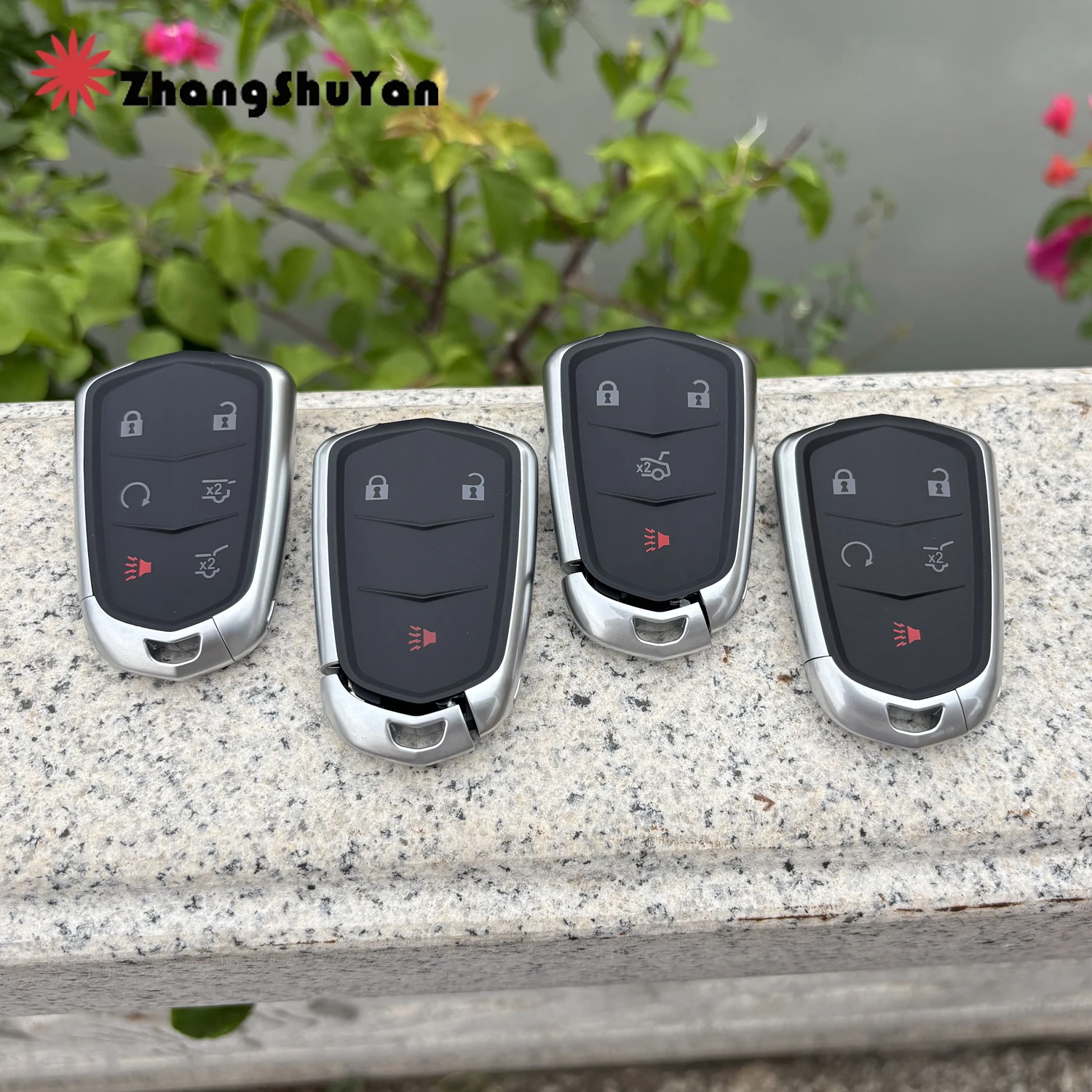 Fit for Cadillac XTS XT5 ATS-L CT6 XT4  SRX CTS ATS ESV ELR SRX4/5/6 Buttons Intelligent Remote Control Replacement Key Shell