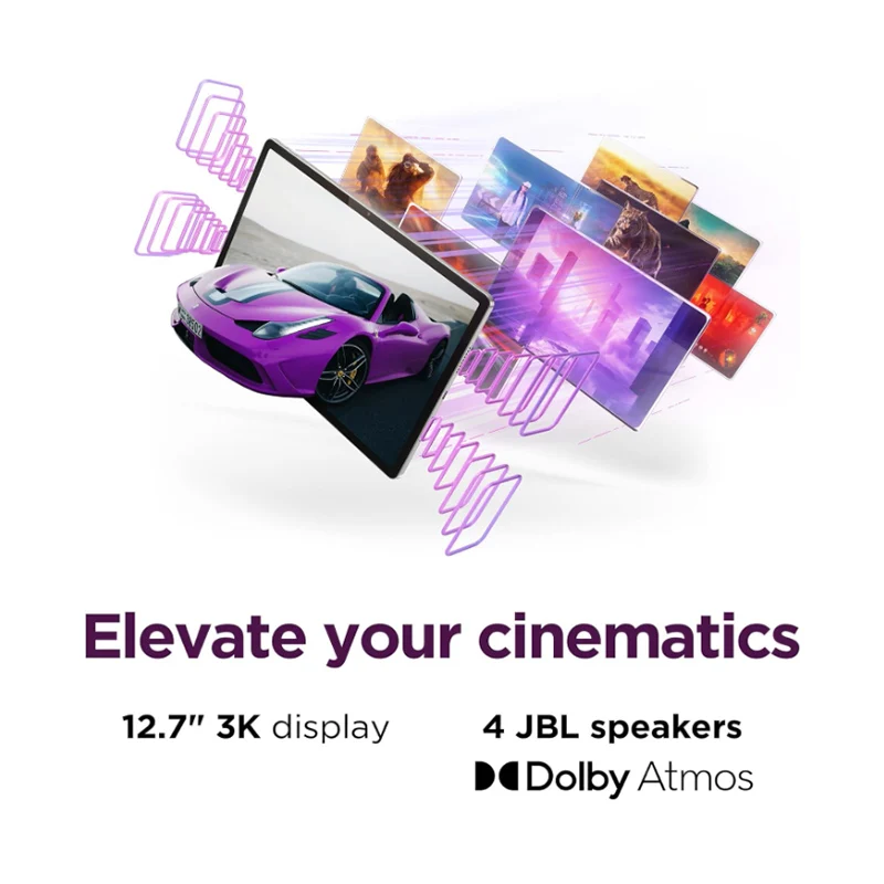 Lenovo Idea Tab Pro 12.7 رمادي 256 جيجابايت Idea Pad 12.7 بوصة 144 هرتز MTK البعد 8300 ثماني النواة WIFI 10200 مللي أمبير 45 وات تابلت أندرويد #2