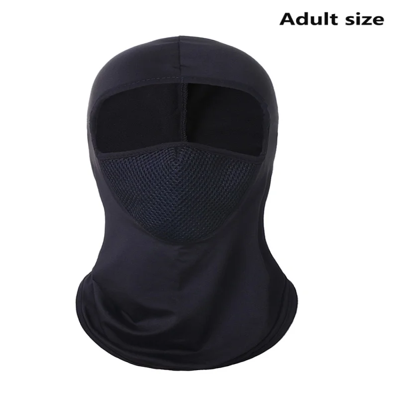 Outdoor Cycling Headband Windproof Sunscreen Face Mask Full Face Men's Motorcycle Sports Neck Protector Ice Silk Neck Cover