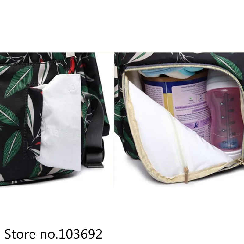 LEQUEEN Newest Diaper Bag Baby Care Large Capacity Mom Backpack Mummy Maternity Wet Bag Waterproof Baby Bag Drop Shipping