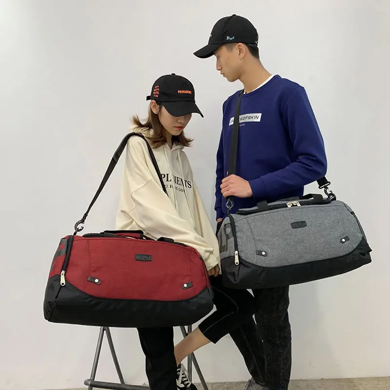 Women's Travel Bag Men Outdoor Travel Duffle Dags Large Capacity Luggage Handbag Waterproof Shoulder Crossbody Bag Business Tote