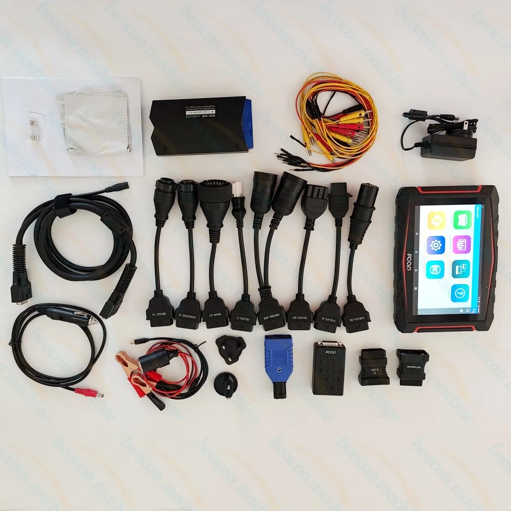 F508D Heavy Duty Car Scanner Vehicle Diagnostic Machine For Trucks
