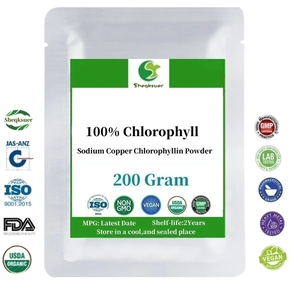 50-1000g 100% Pure Sodium Copper Chlorophyllin Chlorophyll