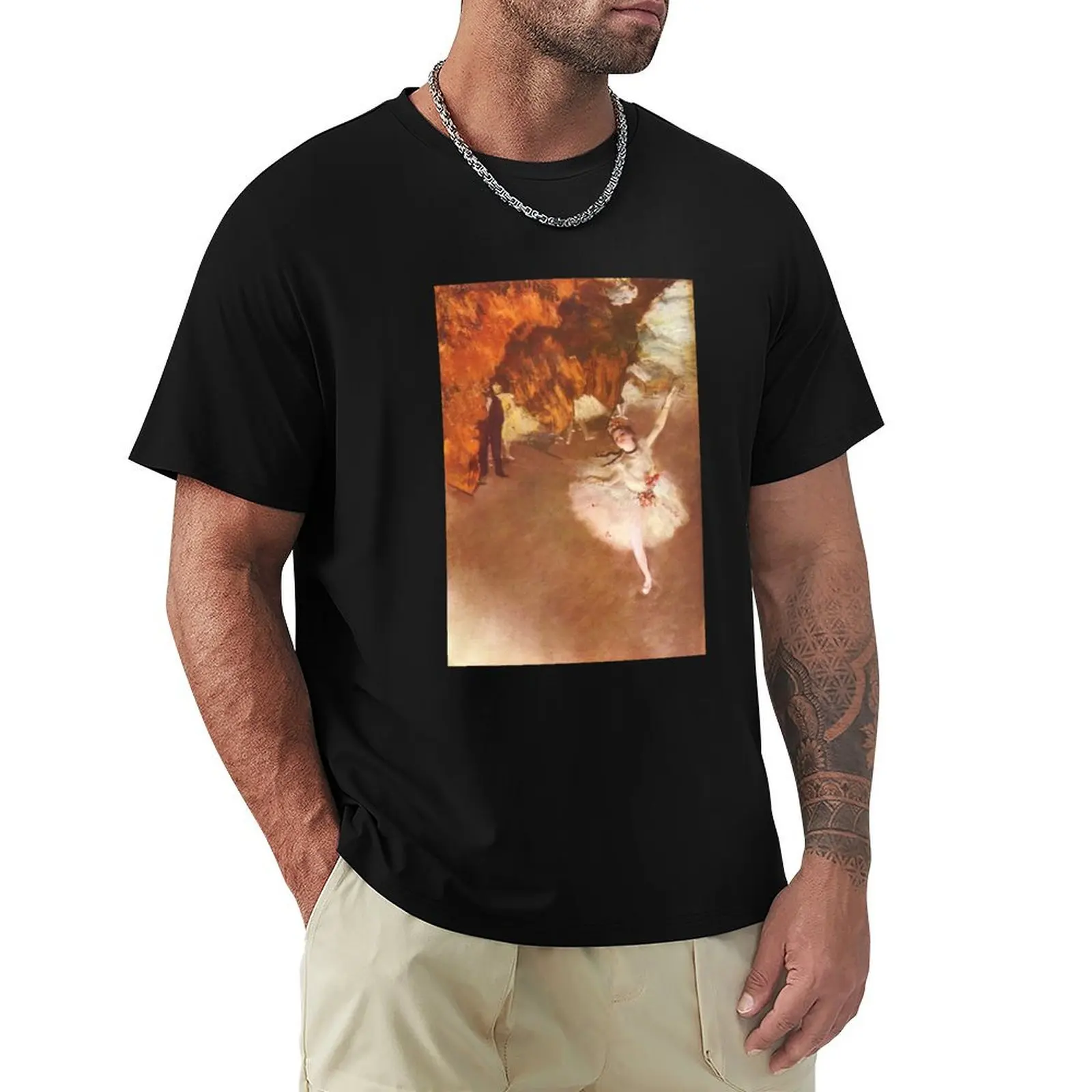 

Edgar Degas French Impressionism Oil Painting Ballerinas Rehearsing Dancing T-Shirt new gifts and t-shirts Men's t-shirt
